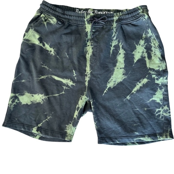 Publish Other - Publish brand Karlow black green tye dye pocket street adjustable shorts Sz 40